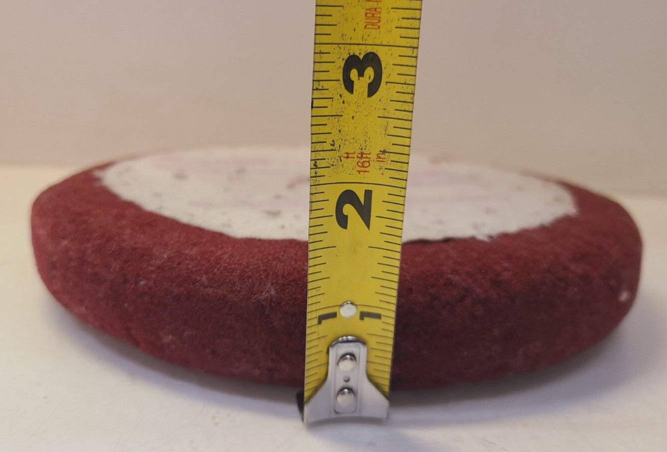 2 Qty. of Soft Buff 8" Red Foam Cutting Pads W-7000 (2 Qty)