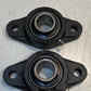 2 Quantity of IPTCI 2-Bolt Flange Bearings 1" FL205 | UC205-16G (2 Quantity)