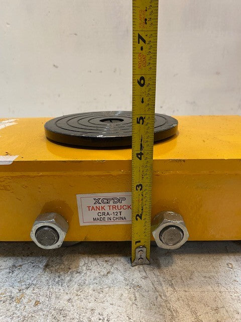 XCFDP Tank Truck CRA-12T Machinery Mover Skate Dolly 8 Rollers