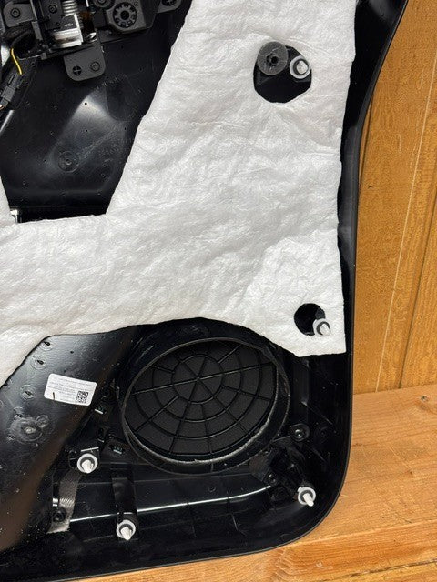 Tesla Model X Black Front Passenger Door Panel Trim Card Right RH | 1055483-01-M