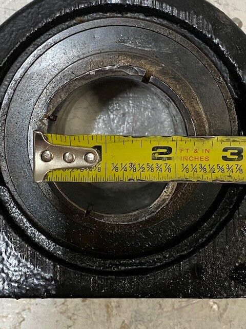 2-1/8" Pillow Block Bearing Link Belt 183F 35-0 P4-2 9" Length 5" Height DAMAGED