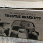 2 Quantity of Little Giant Trestle Bracket Kits 56212 (4 Bracket Pcs Total)