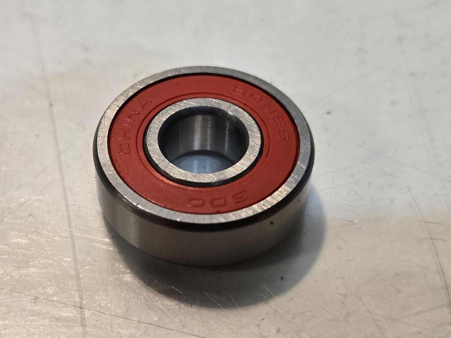 7 Quantity of Bones SDC Skateboard Bearings | 22 mm OD x 8 mm Bore (7 Qty)