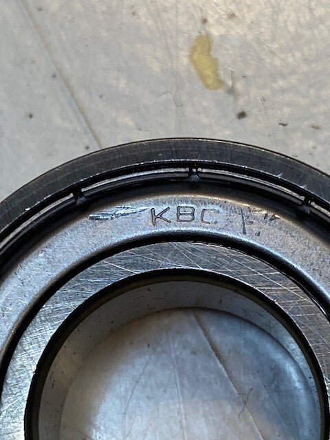 8 Quantity of KBC 6004Z Single Row Radial Ball Bearings 42x20x12mm (8 Quantity)