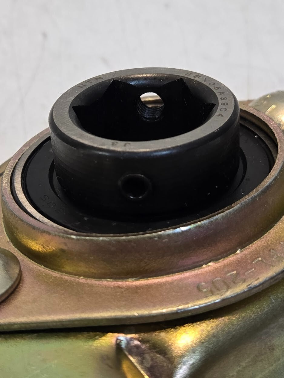 NTN Mounted Ball Bearing SBX05A39C4 J3 | PFL-205 Mount | 22.9mm Hex Bore