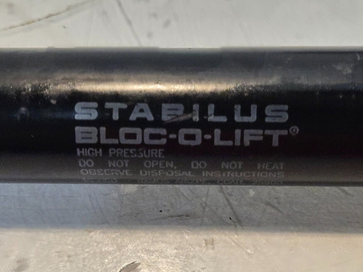 Stabilus Bloc-O-Lift Locking Gas Spring 682985 0200N 255/11 A 8 | 120mm Stroke