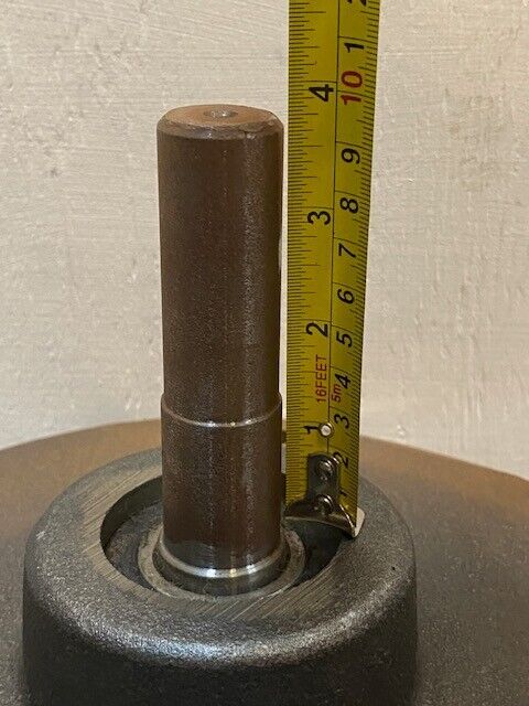 Spindle Assembly 34-40 10" Dia. 25mm 3-3/4" Shaft 10mm Holes