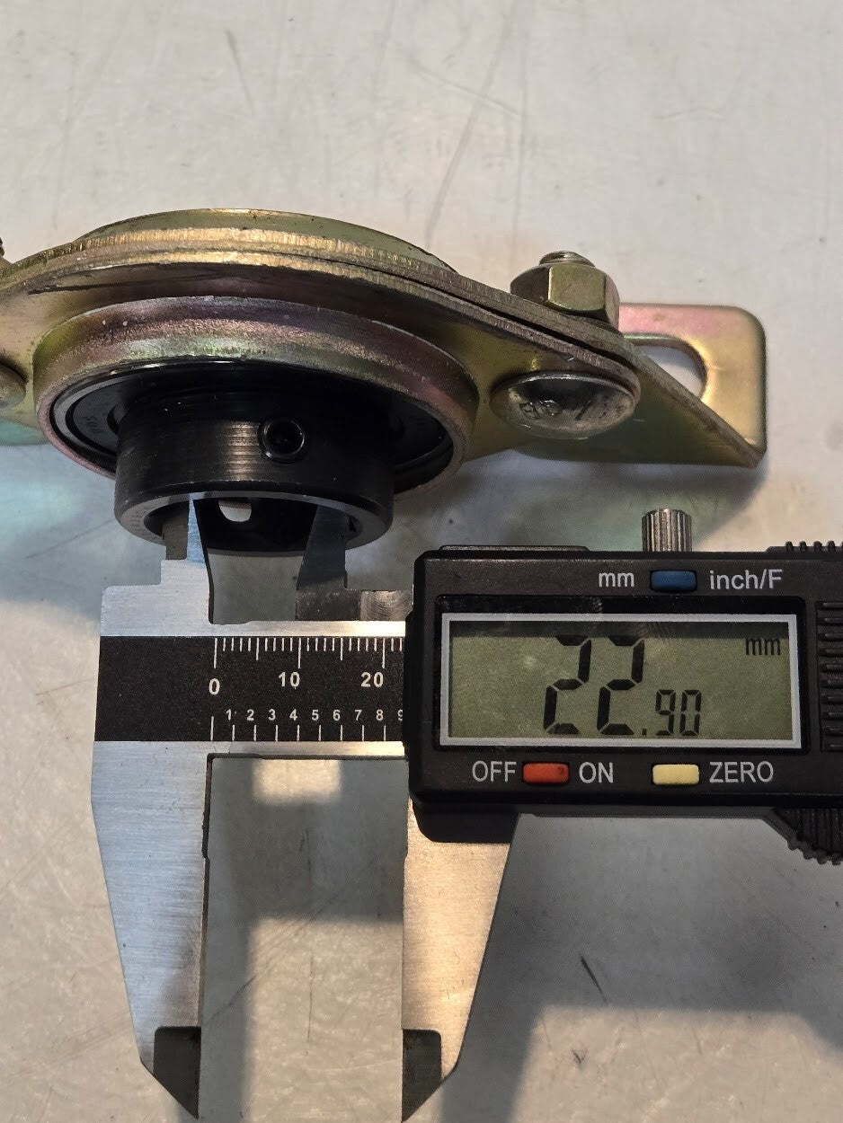 NTN Mounted Ball Bearing SBX05A39C4 J3 | PFL-205 Mount | 22.9mm Hex Bore