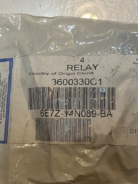 4 Quantity of Relays 3600330C1 | 6E7Z-14N089-BA (4 Quantity)