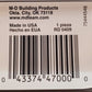 6 Qty. of M-D Building Products 36" Door Bottom W/Vinyl Films 47000 (6 Qty)