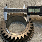 Helical Auger Transmission Gear 5-1/4" 54-Teeth 4-5/8" 28-Spline 72mm Bore