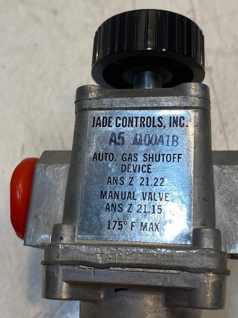 Jade Gas Cock Safety Valve J-100 | 5" L x 3" W x 2-1/2" H 8mm ID