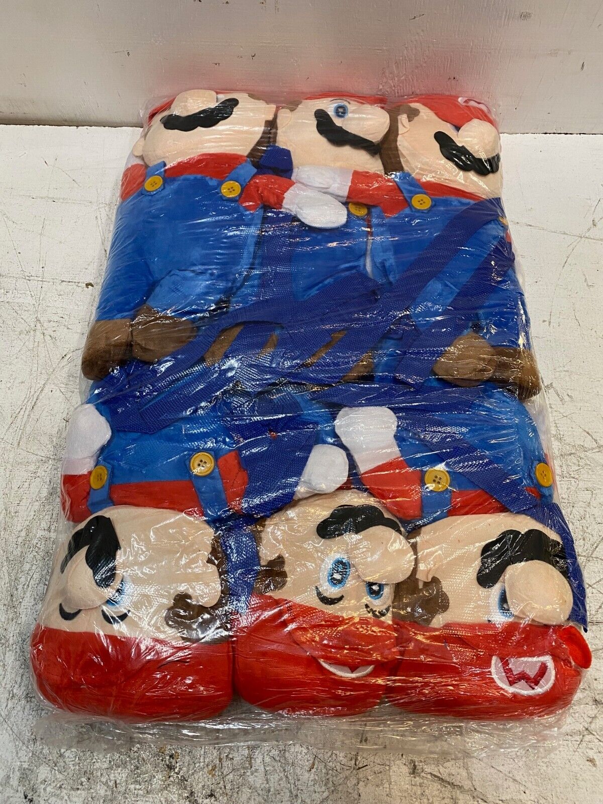 6 Quantity of Kid's Plush Super Mario Backpack 15 in (6 Quantity)