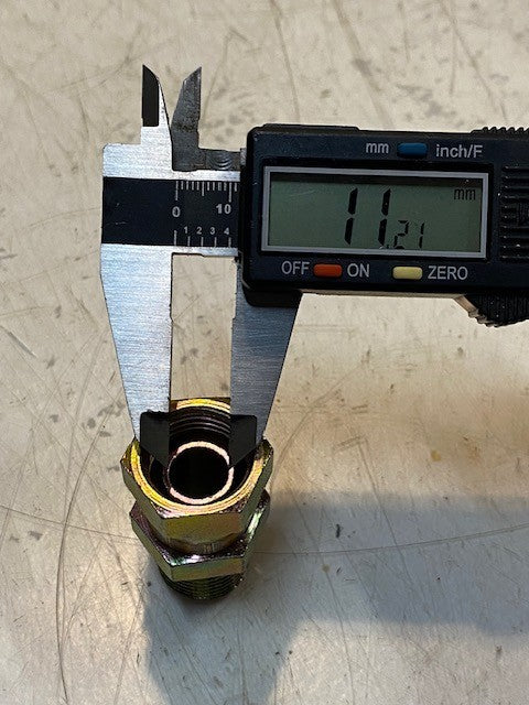 5 Quantity of Hydraulic Swivel Fitting Conversion Adapters (5 Quantity)