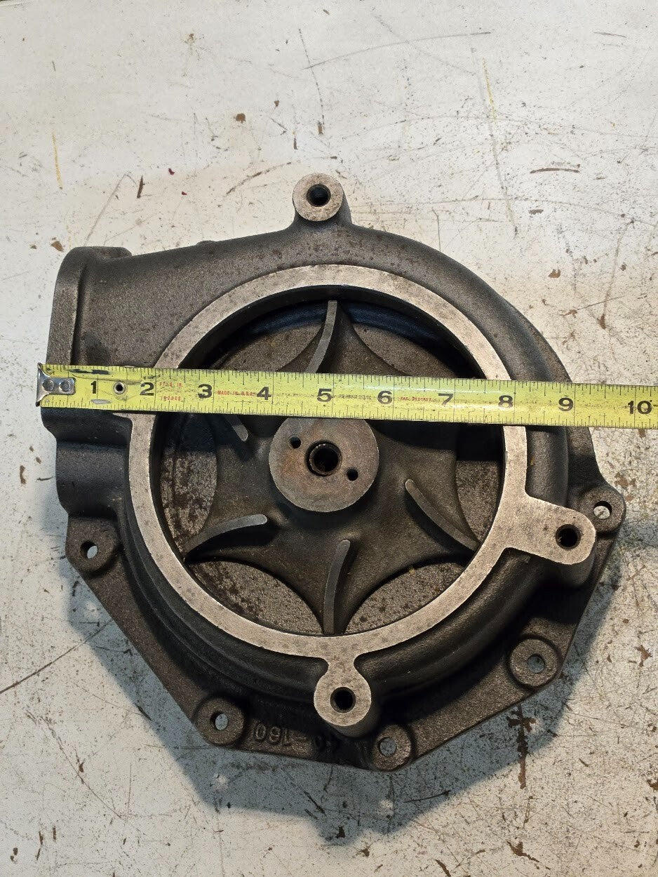 Water Pump 40-160 for Caterpillar 3406E | 02-322 | 11P02 Missing Impeller Bolt