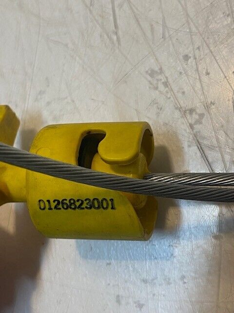 Engine Oil Level Dip Stick w/ Yellow Rectangle Handle 0126823001 | 126823001