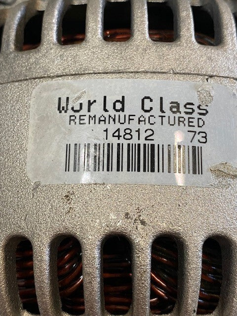World Class Reman Alternator 14812