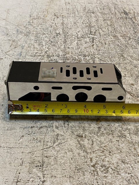 Pneumatic Solenoid Sub-Base Manifold 6" Long 2-1/8" Wide 1-7/8" Deep