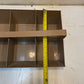 Heavy Duty Vintage Industrial Metal Carrying Tote Tray 8 Compartments 18" x 10"