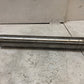 20” Long Backhoe Pin with Threaded 33mm End | 2.5” Diameter