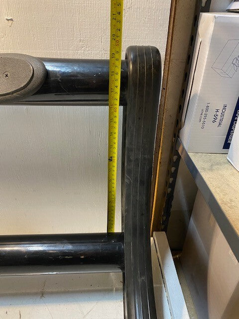 Hobrecht Nudge Bar 19-1/2" H 21-1/2" D 32-1/2" W 76mm Thick 30" Long Laying Down