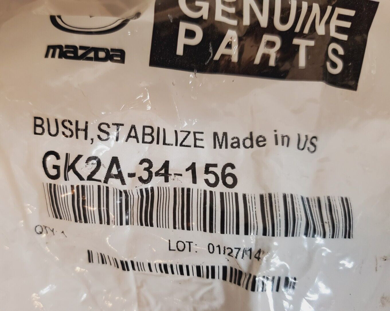 5 Qty. of Mazda Parts 2 Bushes 1 Link 2 Plates GK2A-34-155 | 156 | 150A (5 Qty)