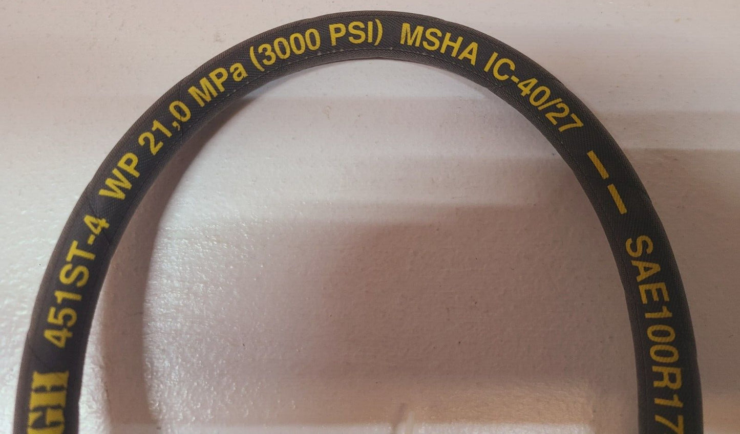 Parker Super Tough Hydraulic Hose 451ST-4 | WP 21,0 MPa (3000PSI) 6,3mm (1/4)x1W