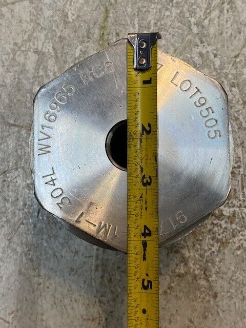 Machining & Milling Gland Nut 33mm Bore 9176S-1M-1 | 304L | WV16965 | RC8