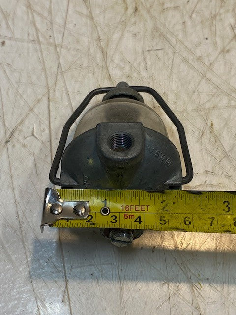 Tillotson Vintage Glass Fuel Sediment Bowl Assembly Made in USA Fuel Strainer
