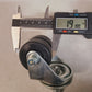 4 Quantity of Swivel Casters with Brake Dual 2" Wheel (4 Qty)