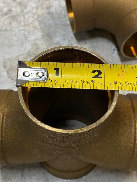 2 Qty of Nibco 2DWV 2x2x2x2 Double San Tee Casts (2 Quantity)