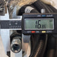 Gates Pressure Washer Hose Assembly 6PW6MP6MPX600BR 50' Long 3/8" Hose 3/8" MPT