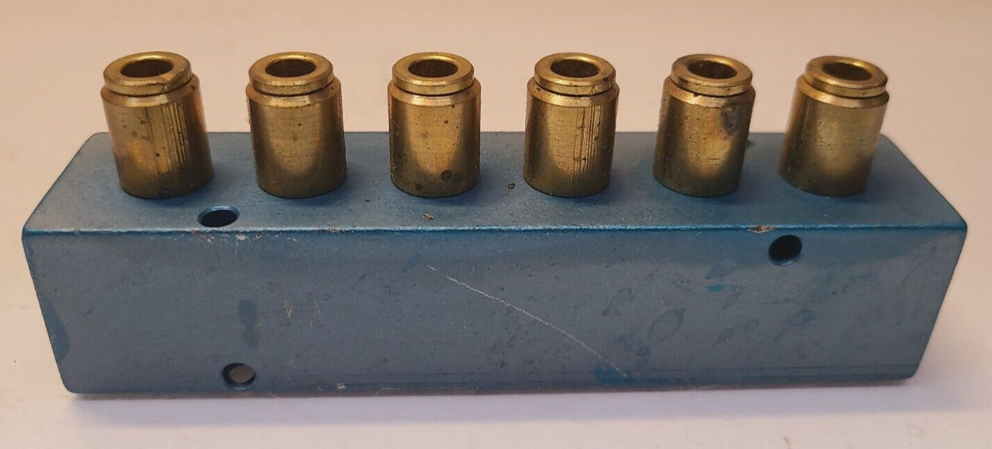 Alkon Corporation Pneumatic Manifold MQ22-4X6-6 | DC: 062800