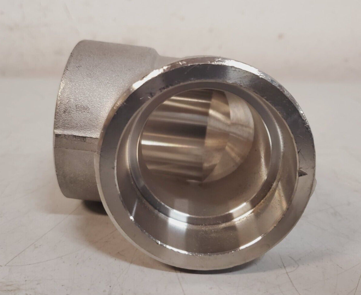 90º Elbow Pipe Fitting A/SA182 F304/F304L | 1416 | B16 3M