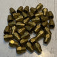 38 Quantity of Brass Flared Tube Hex Nuts 22mm L 11mm ID 8mm Nose (38 Quantity)