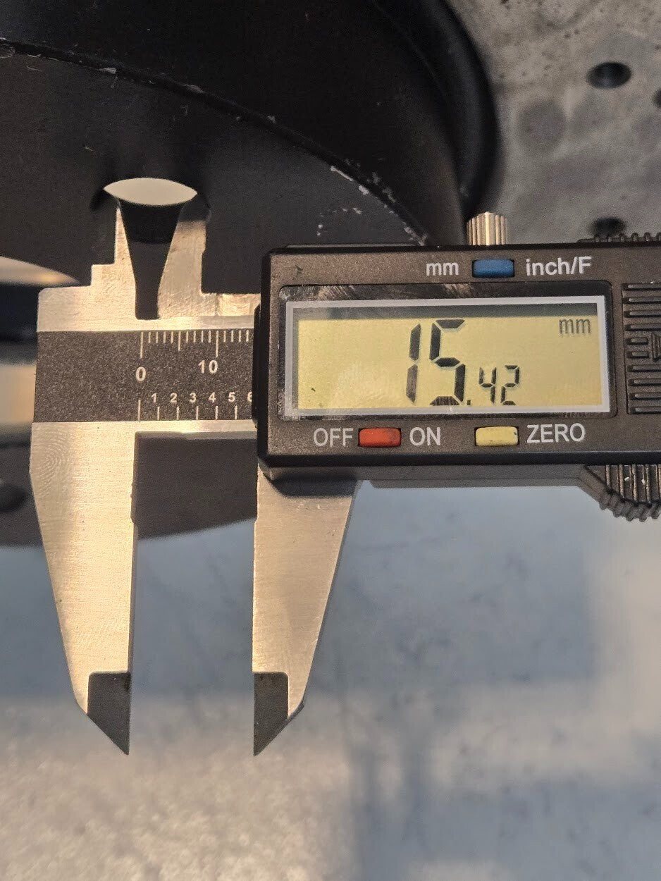 Drilled Brake Rotor 4 9-88 07 90 | 5x4.5in Bolt Pattern 11 9/16" Diameter