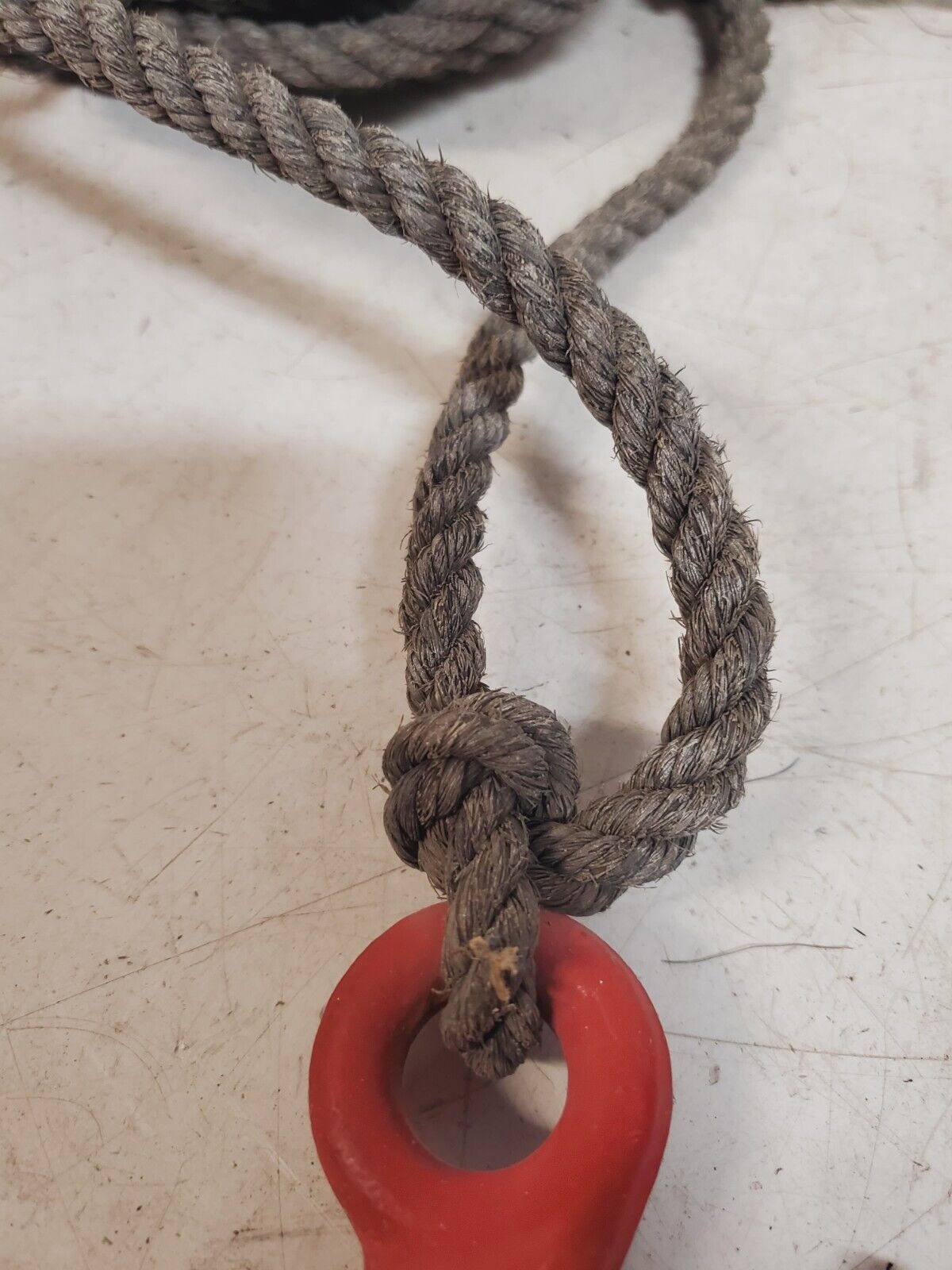 Crosby Hook 3/8 Y5B With Nylon Rope 15 Ft Length