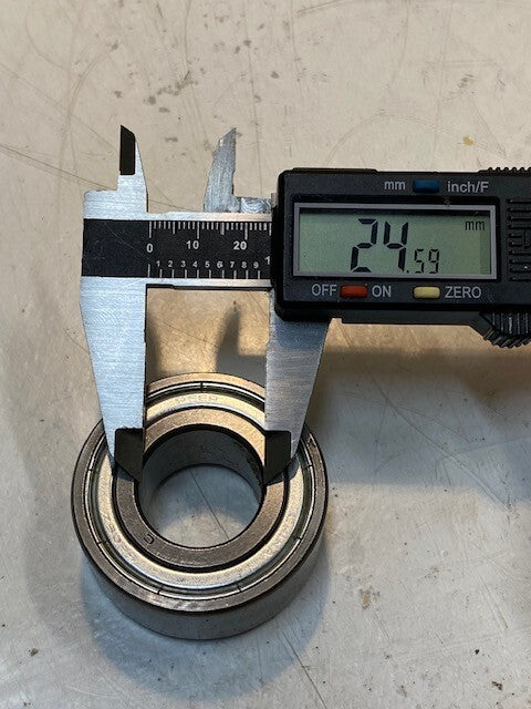 8 Quantity of Peer Bearings 5205Z LPM 1426-1564 | 52mm OD 25mm Bore (8 Quantity)