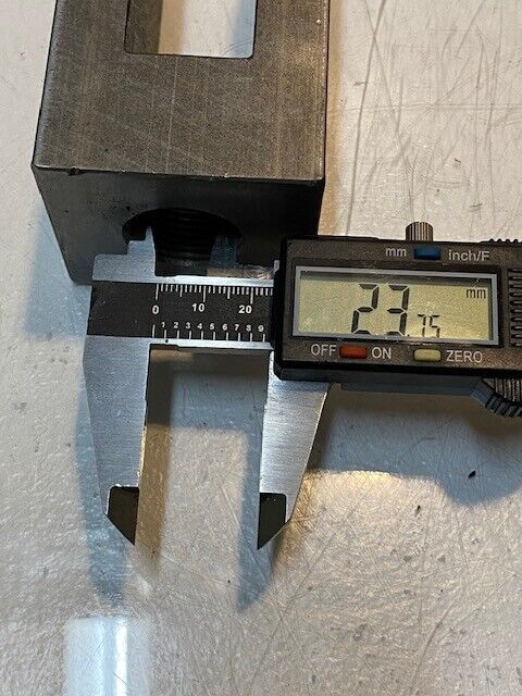 YOKE A070002TD 19mm Pin Hole 24mm Bore 4" H 2-1/4" L 2" W
