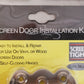 5 Qty. of ST Screen Door Kit | 1 White 2 Brass Plated 2 Satin Nickel (5 Qty)