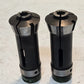 2 Quantity of ASM 700-2 2A Collets | 2 in Threaded End | 9/16 in Opening (2 Qty)