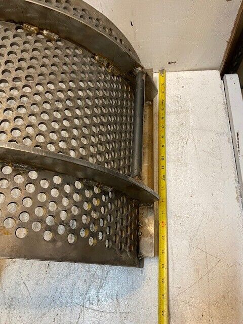 Protection Mesh Stainless Steel Screen 27"x20"x14" 12mm Holes