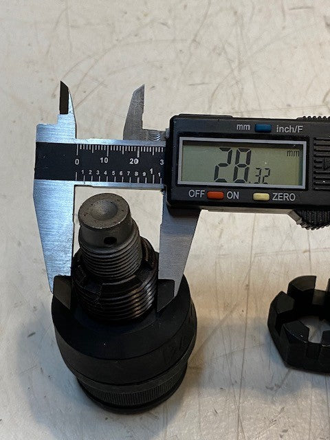 BAW K32 Quick Steer Ball Joint Inspection Gauge 16mm End 19mm Thread 44mm End