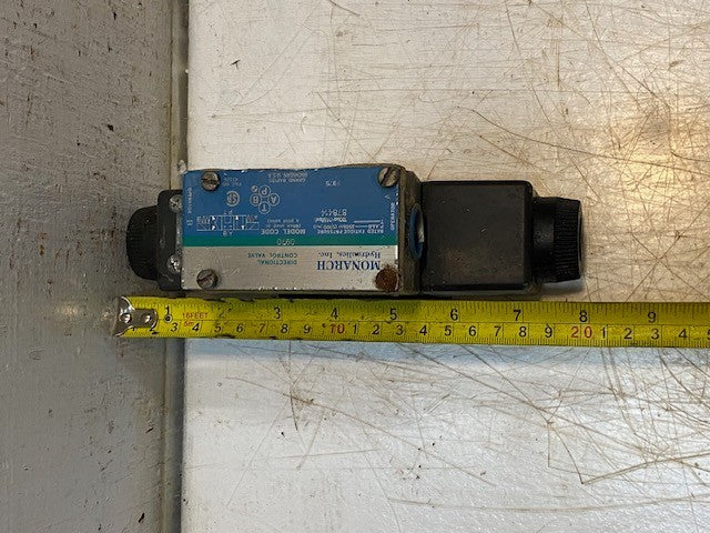 Monarch Hydraulics Directional Control Valve 878414 | 0970 | 110V50 .48AMP