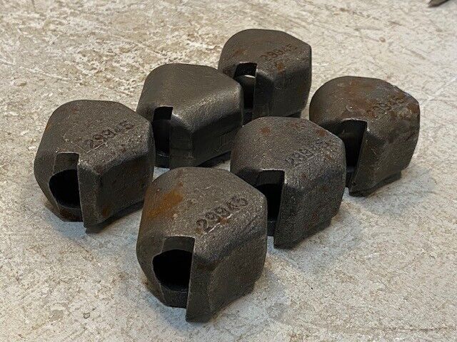 6 Qty of Reamer Teeth Weld Cutter Bits 2-1/4" H 1-1/2" W 22mm Bore 29945 (6 Qty)