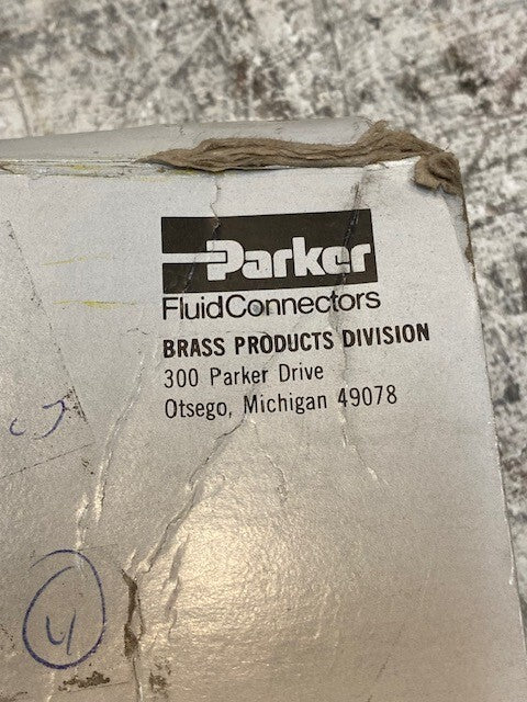 11 Quantity of Parker Compression Adapter Fittings X68VL-4-2 (11 Quantity)