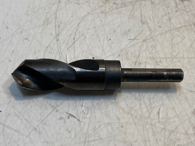 HSS 1-1/8" Drill Bit 6" Long 13mm End 28mm OD