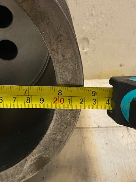 Crankshaft Pulley for Cummins 31mm Bore 24mm Holes 9-1/4" Tall 8-5/8" Dia.