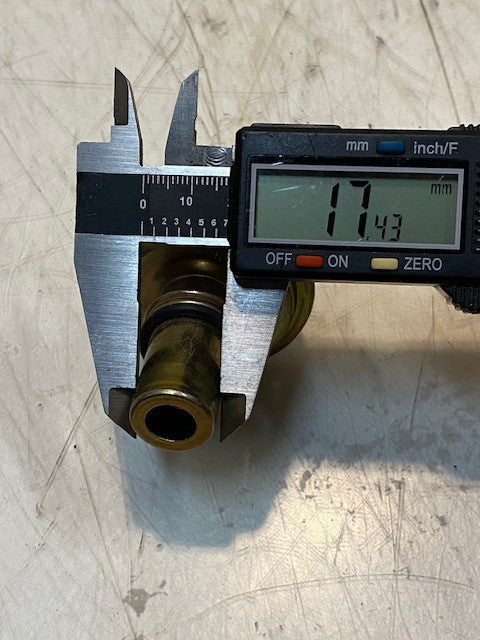 Automatic Transmission Vacuum Modulator Valve A-8-8 | 3-1/4" L 17mm End 10mm ID