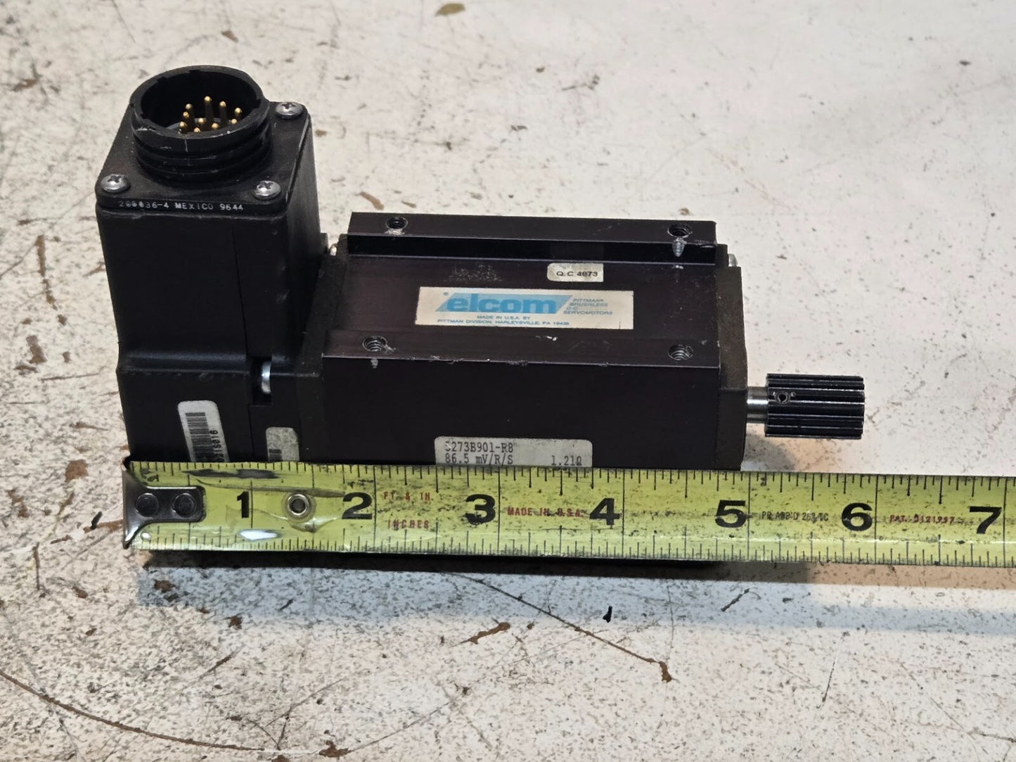 Pittman Elcom Servomotor 5273B901-R8 | 86.5 mV/R/S | 9100-500 | Z9IMT031302IS016